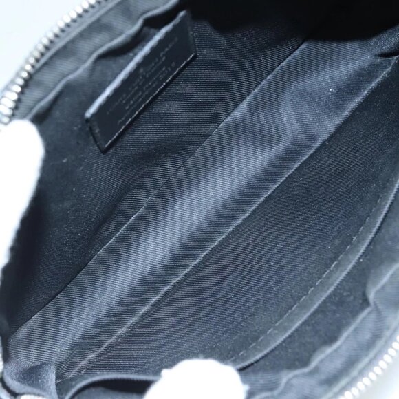 LOUIS VUITTON Graphite Christopher Nemeth Pochette Volga Bag N61228 Auth 107956 - Picture 12 of 16